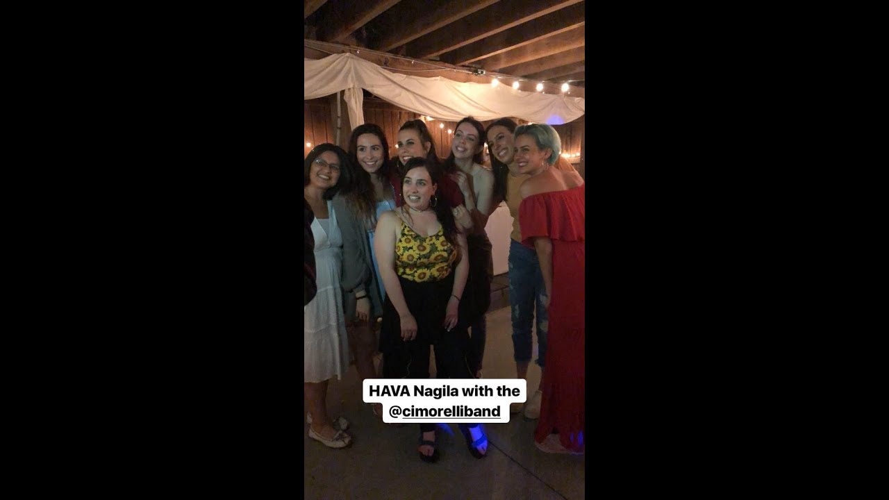 Cimorelli Attending A Bat Mitzvah With Their Friends Kiera Miller and Kallen Smith (4/21/18)