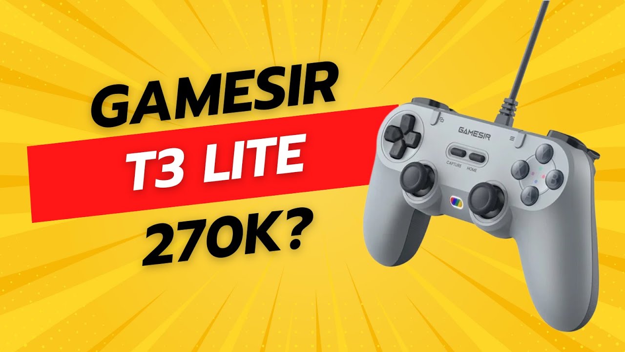 Mở Hộp Và Đánh Giá Nhanh Gamesir T3 Lite