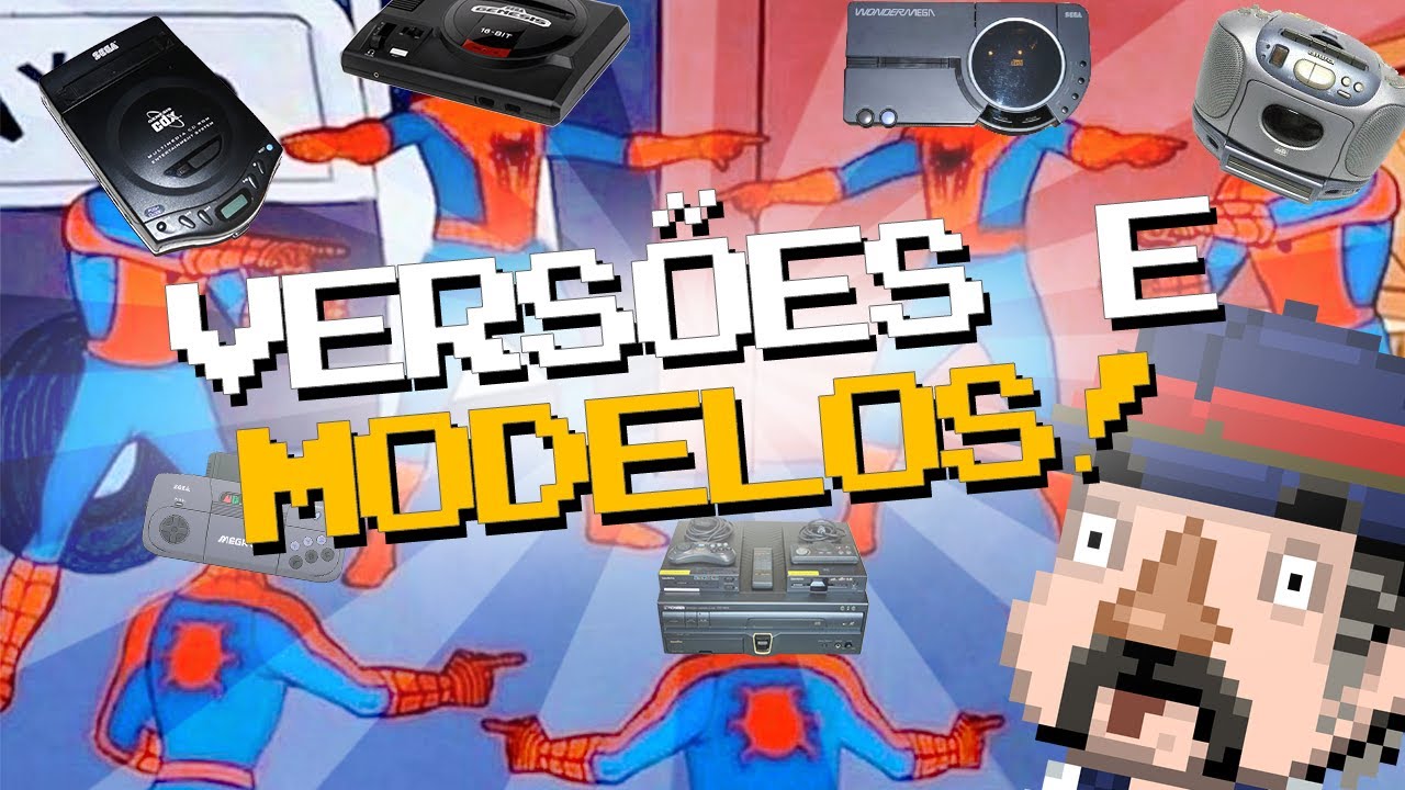 Versões e modelos CURIOSOS do Mega Drive!