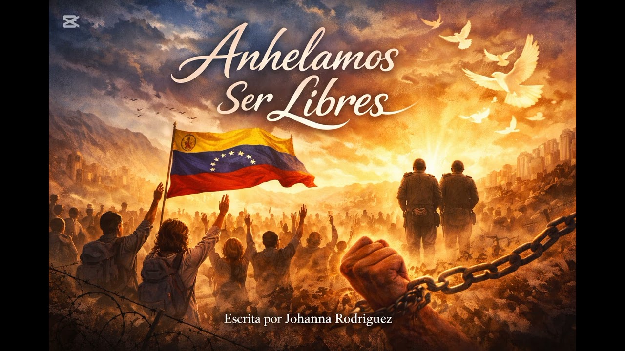 Anhelamos ser libres-Johanna Rodríguez |Llanera (Letra oficial/Official lyrics)