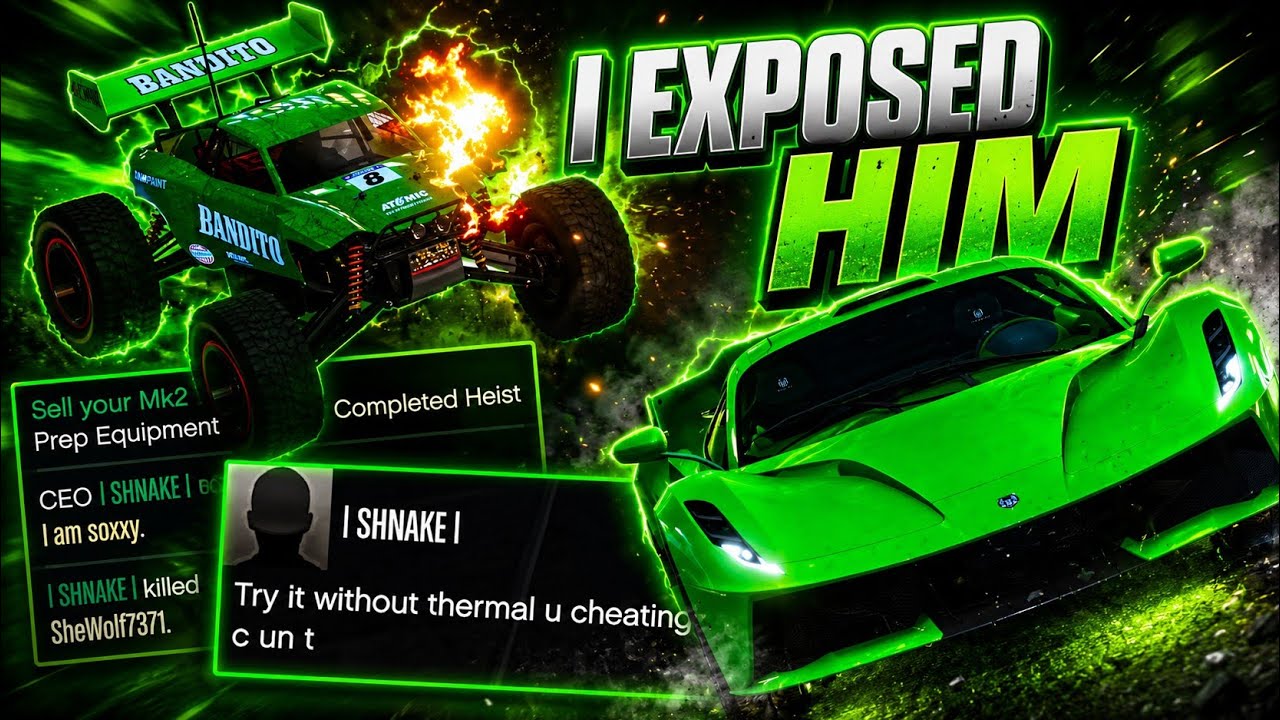 I EXPOSED a YouTuber!?! (R.I.P. Shnake?!?)  [GTA Online]