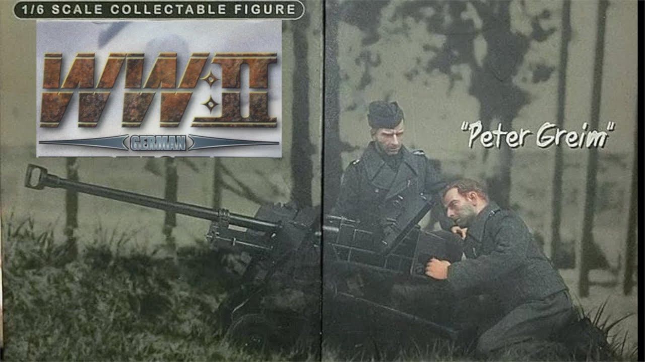 DID 1/6th Collector's review figure WWII German Soldier With Metal Pzb41 Anti-tank Gun Peter Greim.