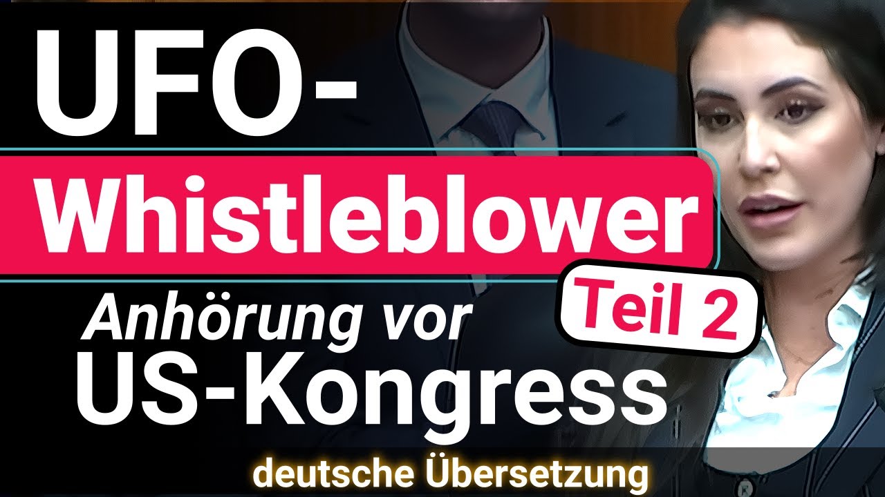 UFO-Vertuschung & außerirdisches Material 💥 US-Regierung nimmt Thema ernst!