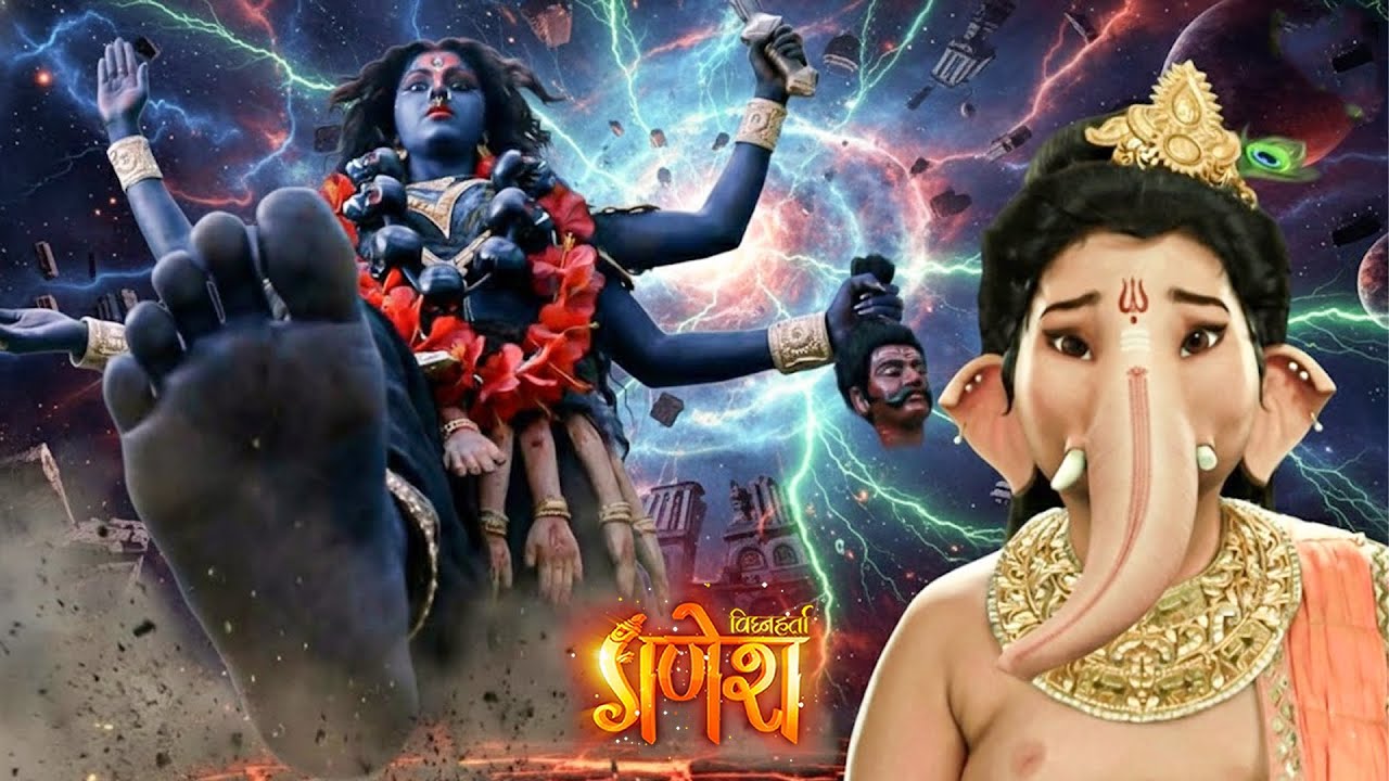 माँ काली ने क्रोध में आकर गणेश जी को कुचलने की कोशिश क्यों की? भयानक रहस्य Vignaharta Ganesh EP 515