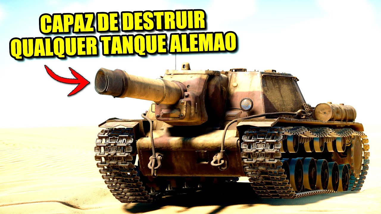 Esse CA&Ccedil;A tanque Sovietico Colocava Medo em Qualquer Blindado Alem&atilde;o! - Warthunder PT - BR