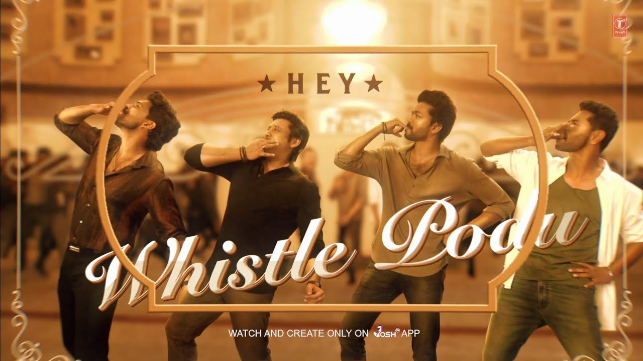 Whistle Podu From Goat 🔥💥💥💥💥 WhatsApp Status #thalapathy #venkatprabhu #tvk