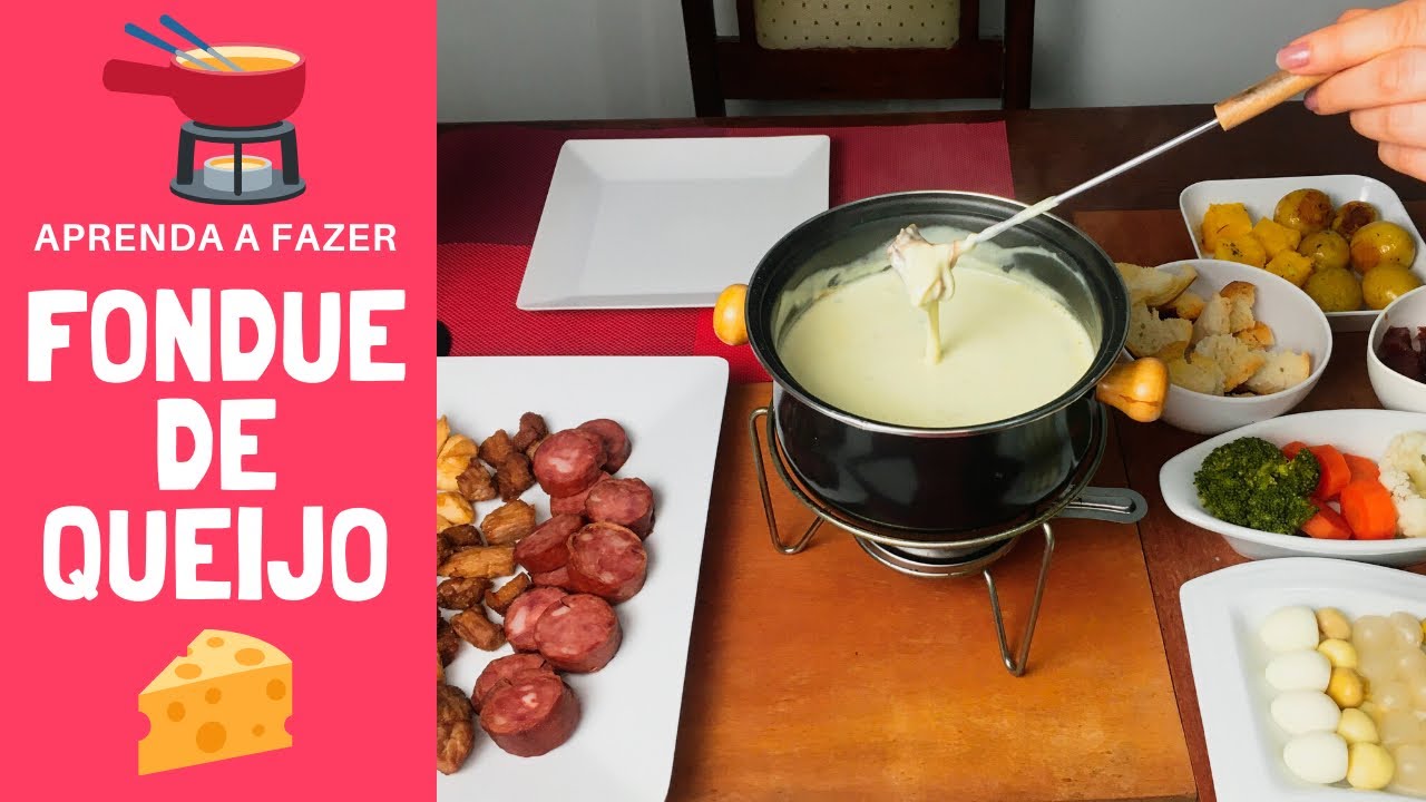 FONDUE DE QUEIJO CASEIRO | RÁPIDO E FÁCIL | RECEITA E ACOMPANHAMENTOS