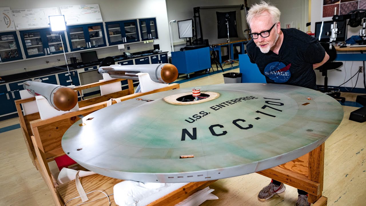 The Original Star Trek USS Enterprise Filming Model!