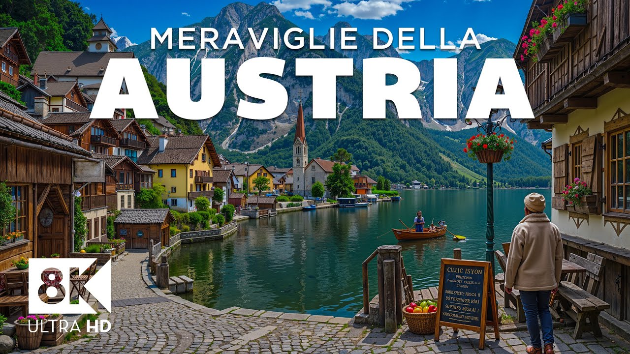 AUSTRIA VIBES | Panorami alpini e frescura cittadina combinati | Video di viaggio 8K
