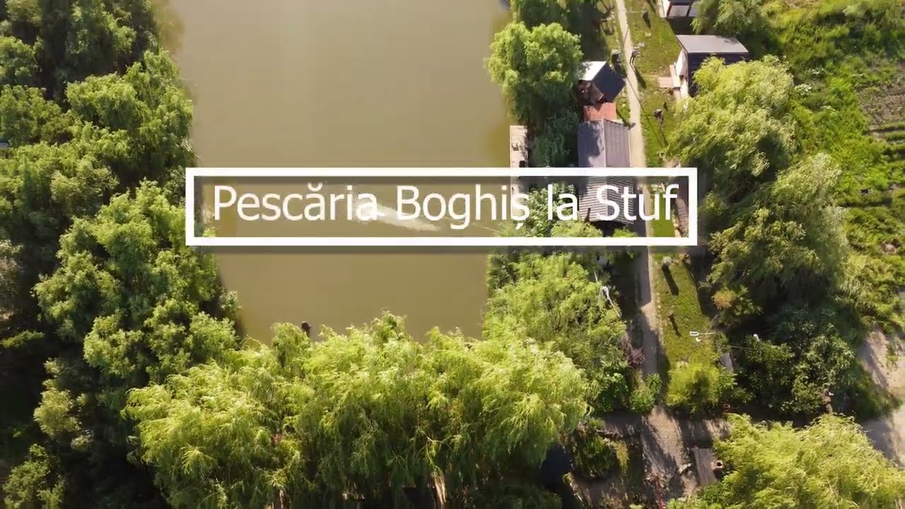 Pescăria Boghiș la Stuf , Satu Mare #4k #drone