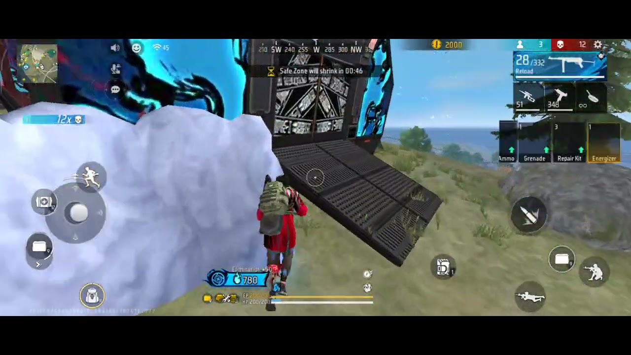 1 Player vs 4 Squad 😱 Booyah Challenge