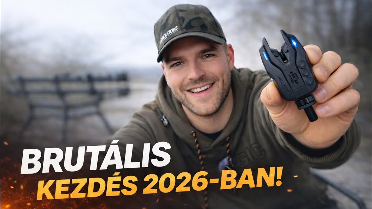 Brutális kezdés 2026-ban! 🔥 Megjött az első Prologic csomag! Új kapásjelző és Rodpod🎣