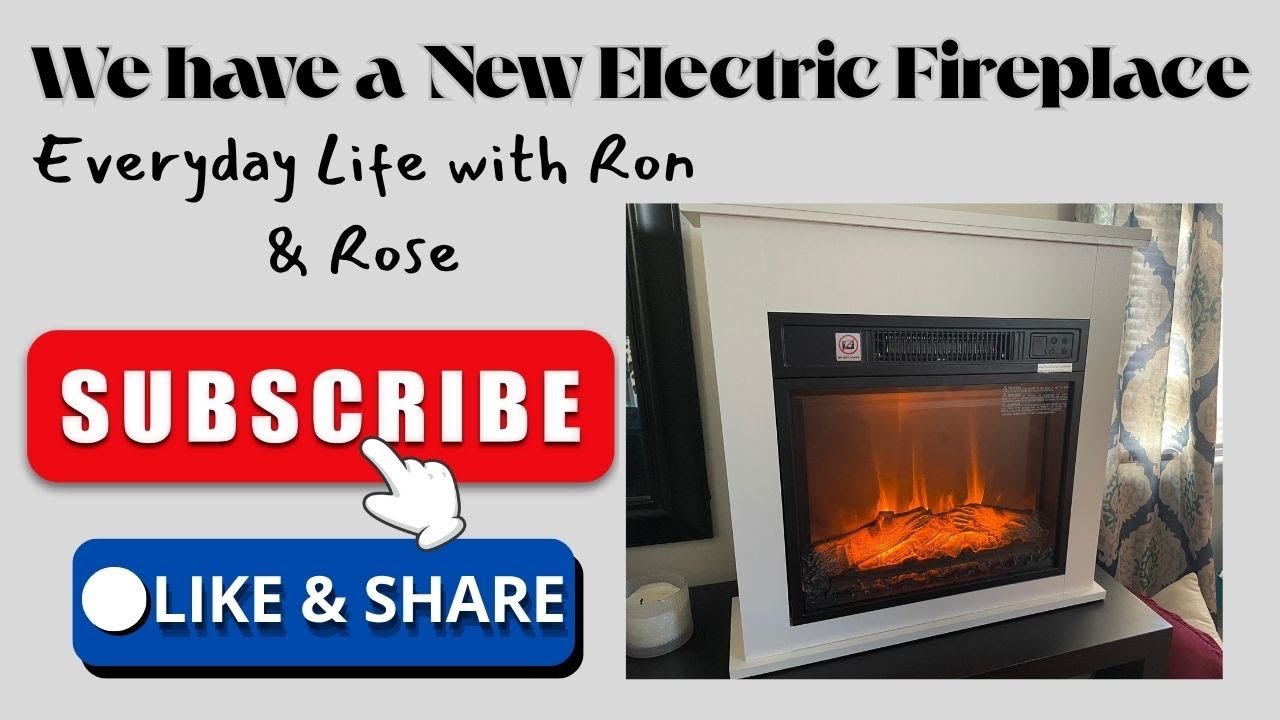 We got a New Electric fireplace - Help me assemble it #everydaylifewithronandrose
