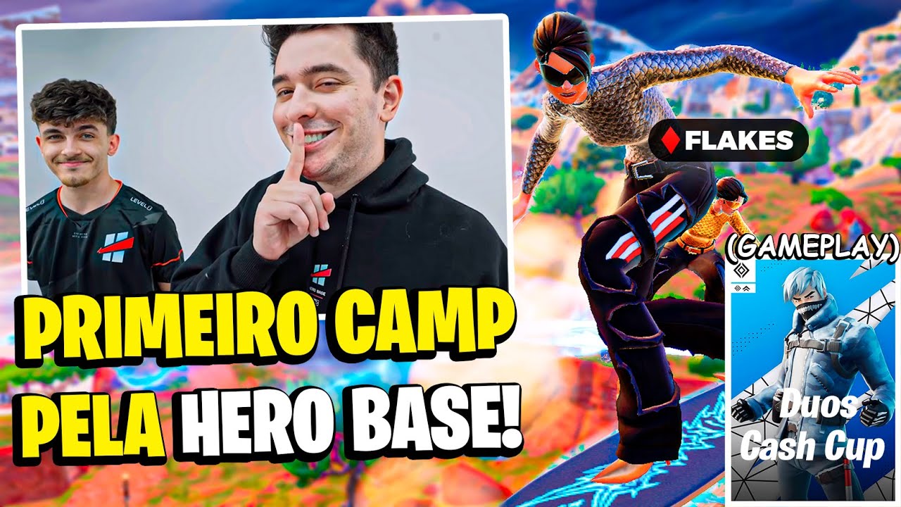 SUETAM NA HERO! 1&ordm; CAMPEONATO COM FLAKES PELA HERO BASE 🏆(Gameplay Completa)