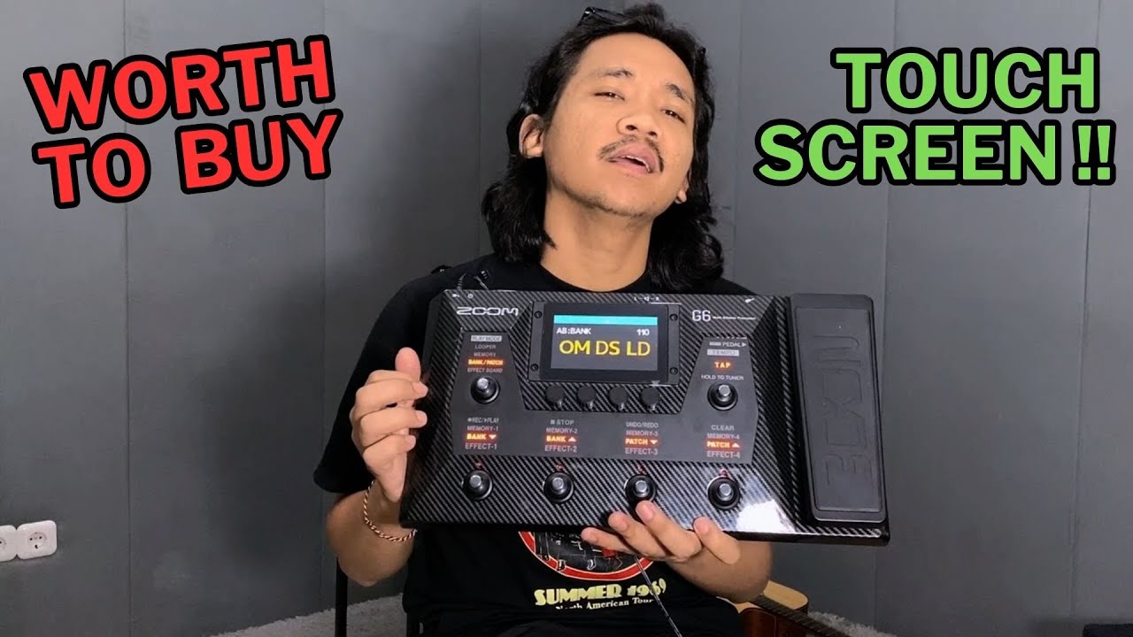 Review Digital Multieffect - Zoom G6