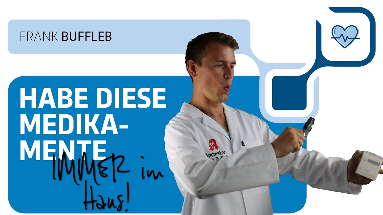 Hausapotheke - Welche Medikamente solltest du immer Zuhause haben?