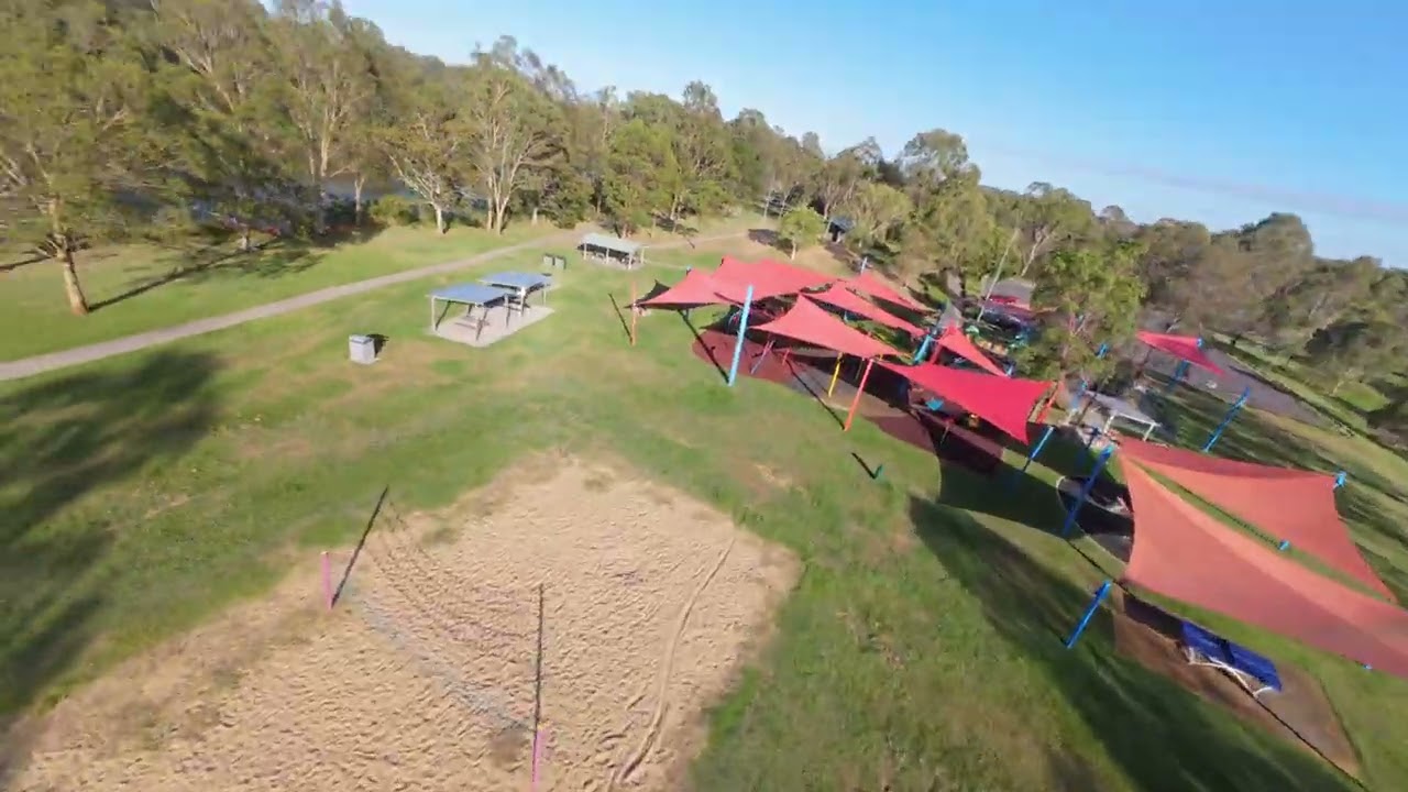 Flying at Logan River Parklands