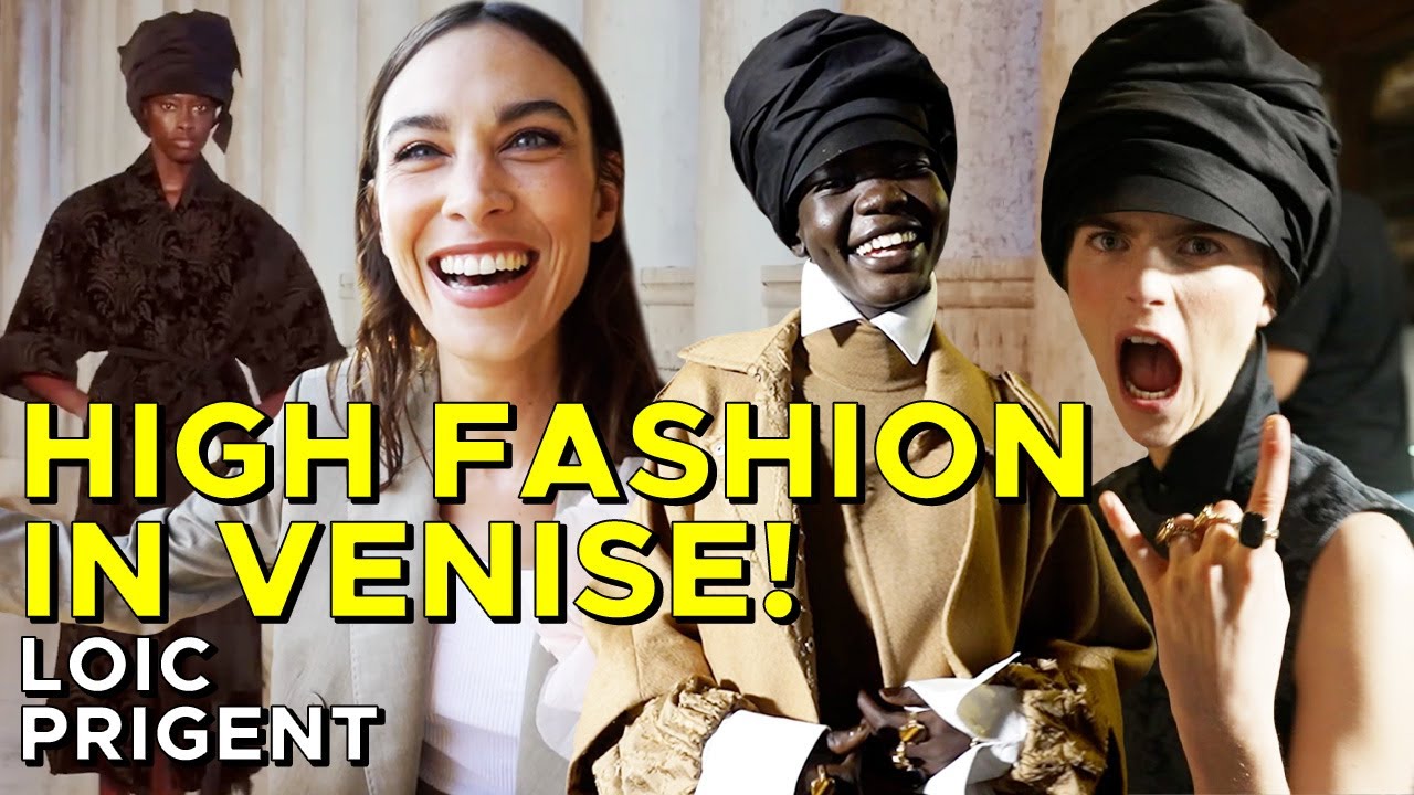 HONEY FOR YOUR EYES! THE ULTIMATE FASHION SHOW IN VENICE WITH MAX MARA! By Loïc Prigent
