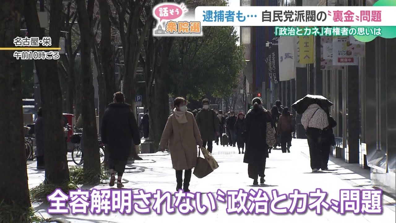 有権者の関心はいまも&hellip;　「政治とカネ」を巡る各党の公約は？