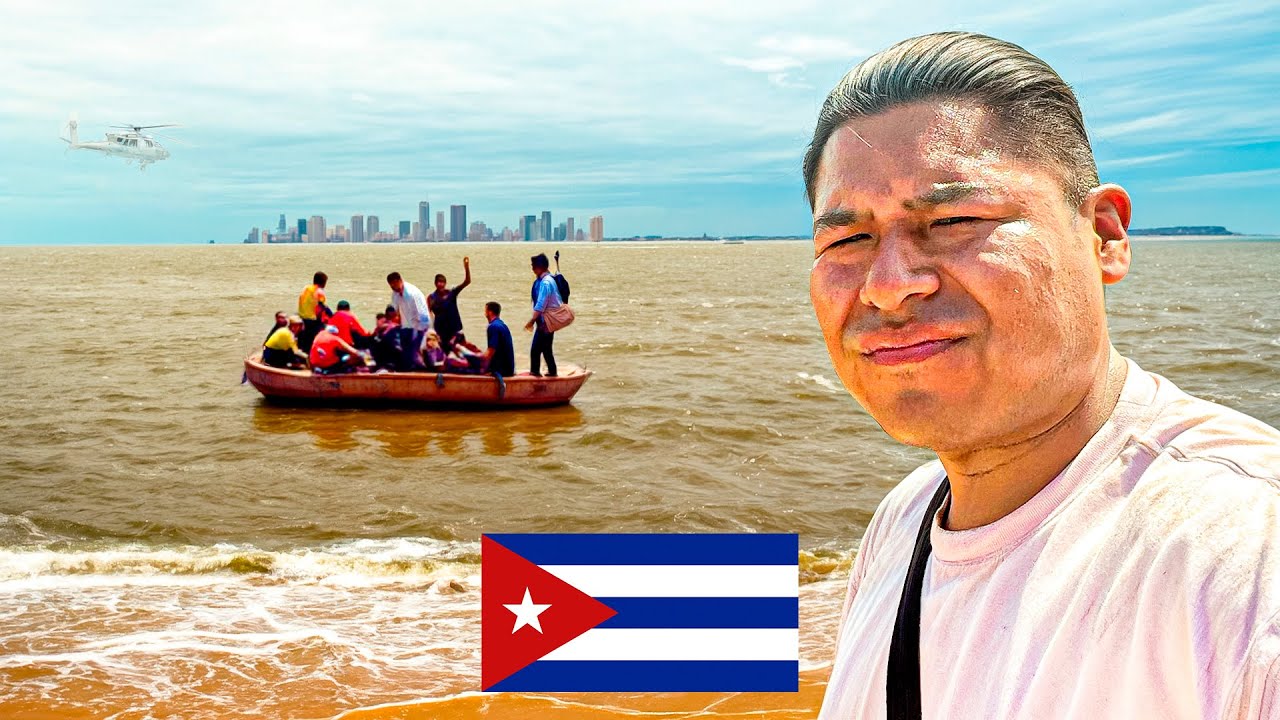 LA GENTE DE CUBA ESCAPA DE SU PA&Iacute;S ARRIESGANDO SU VIDA