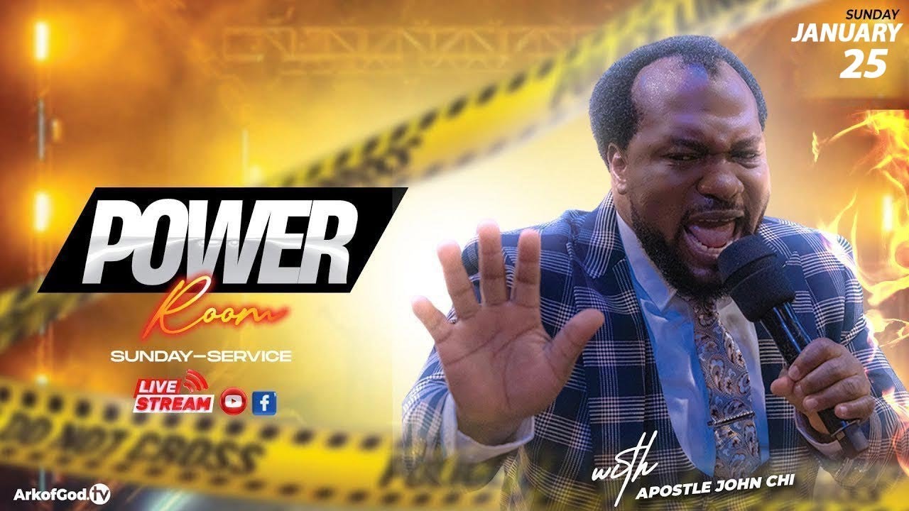 THE AGCOM POWER ROOM SERVICE BROADCAST WITH APOSTLE JOHN CHI (25-01-2026)