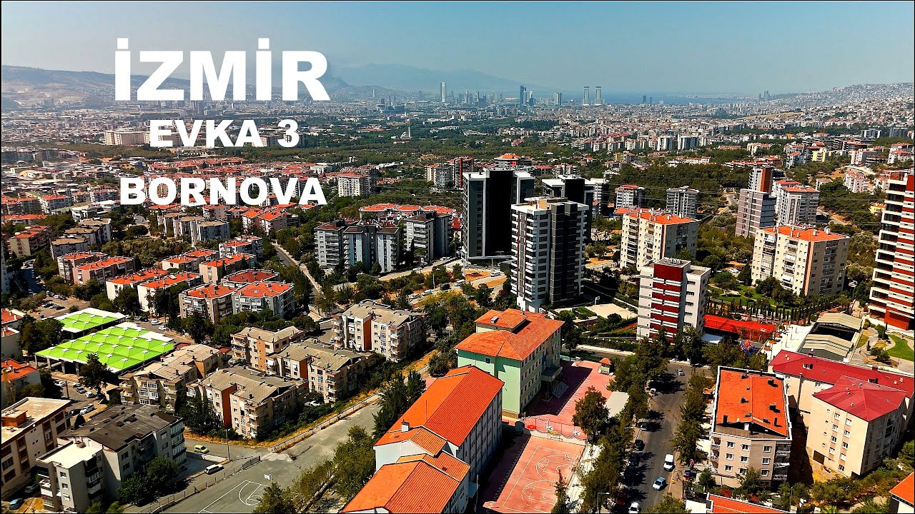 Evka 3 | Bornova | İzmir | 2025 | Drone ile Manzaralar | DJI MINI 4 PRO ile Kaydedilmiştir