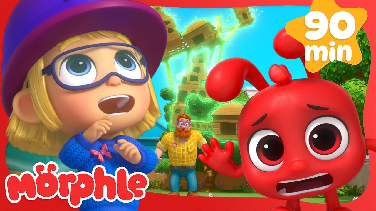 Morphle's Magic Treehouse🌳🏠 | Cartoons for Kids | Mila and Morphle