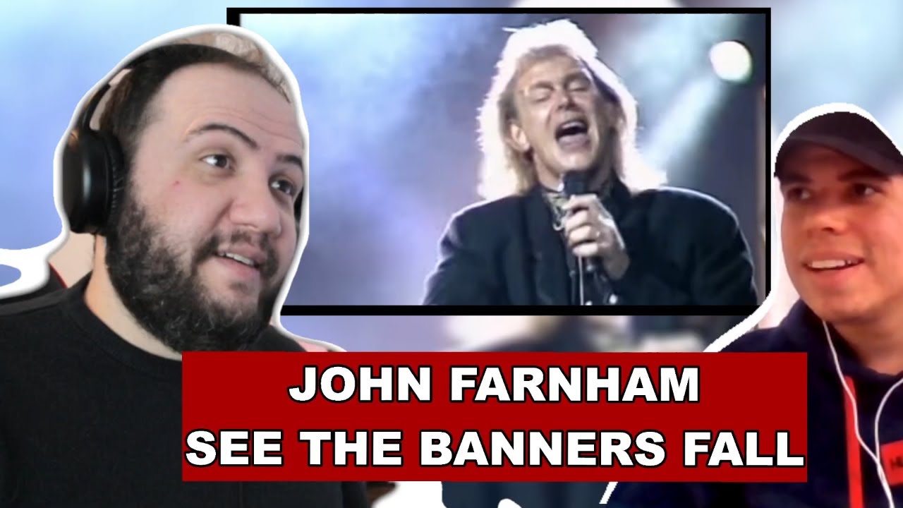 John Farnham - See the Banners Fall - TEACHER PAUL REACTS AUSTRALIA