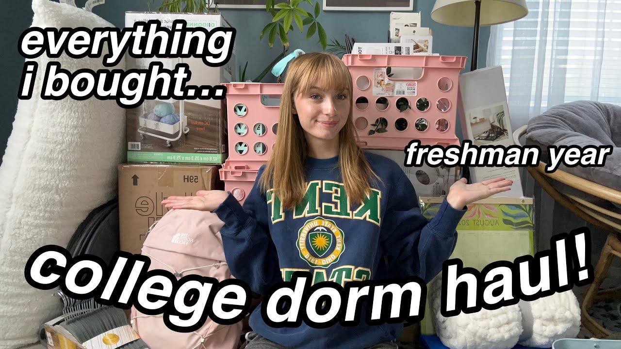 everything I bought for my FRESHMAN DORM 2023!
