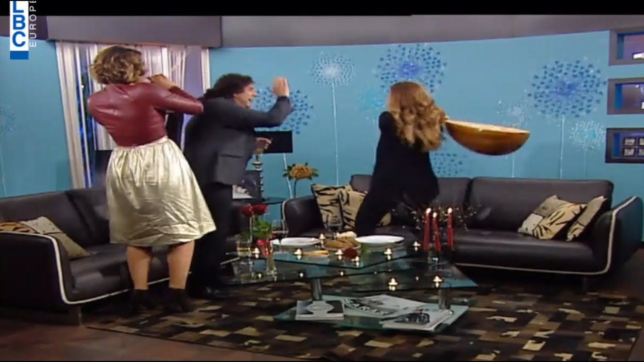 فادي قرّر يمرّن لولو بالبيت لأن كارين بالضيعة🤣
