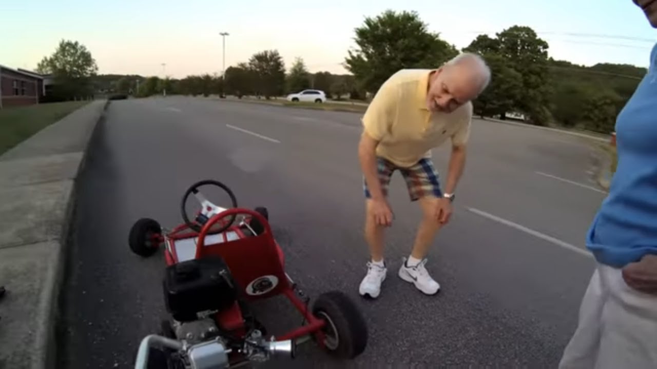 212cc Go Kart on Public Streets, Reactions and Top Speed!