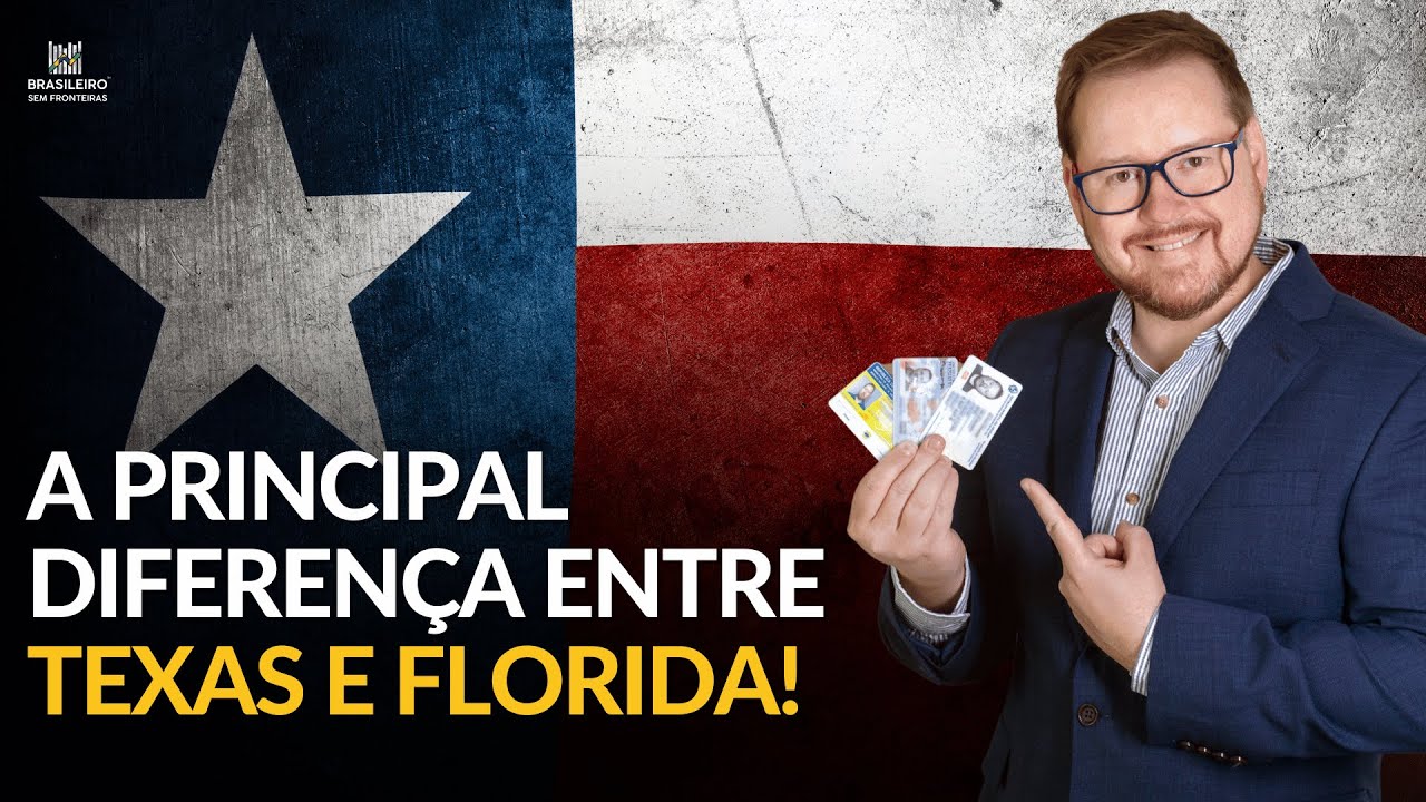Saiba a principal diferença entre Texas e Florida