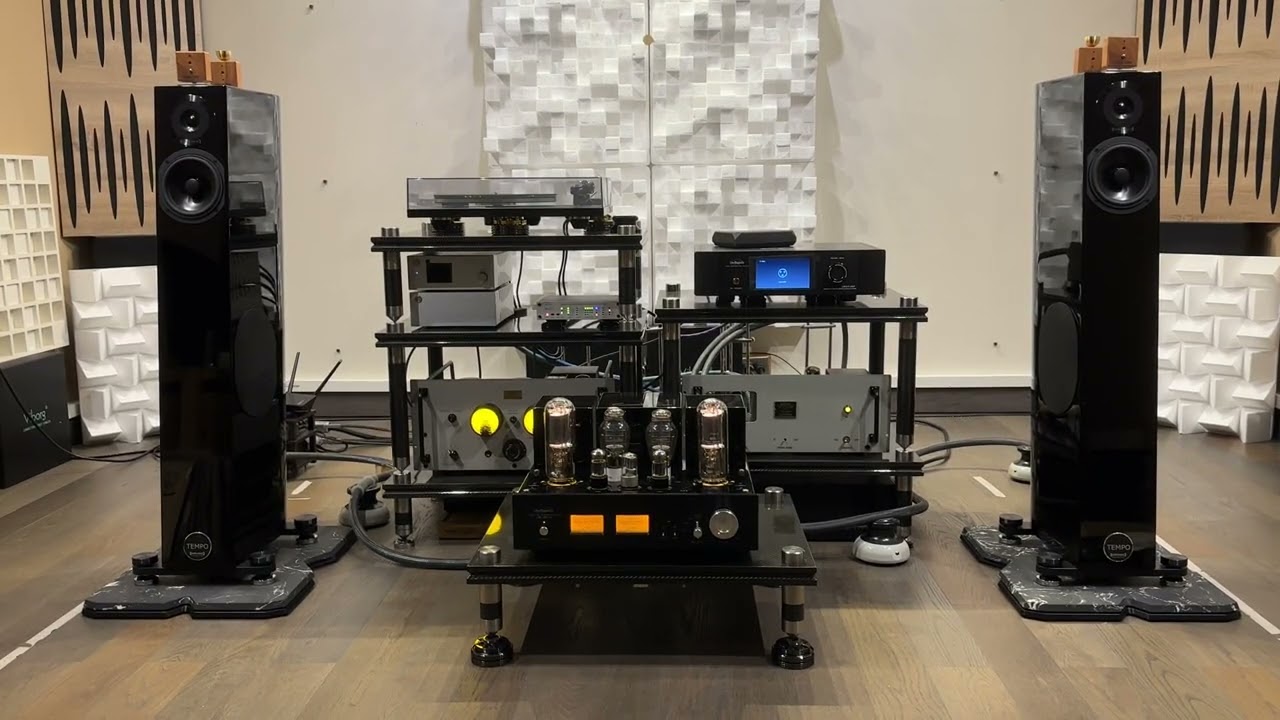 Line magnetic LM-805ia with German Speaker Audio Physic Tempo 35  - [ Alpha Audio TH ]