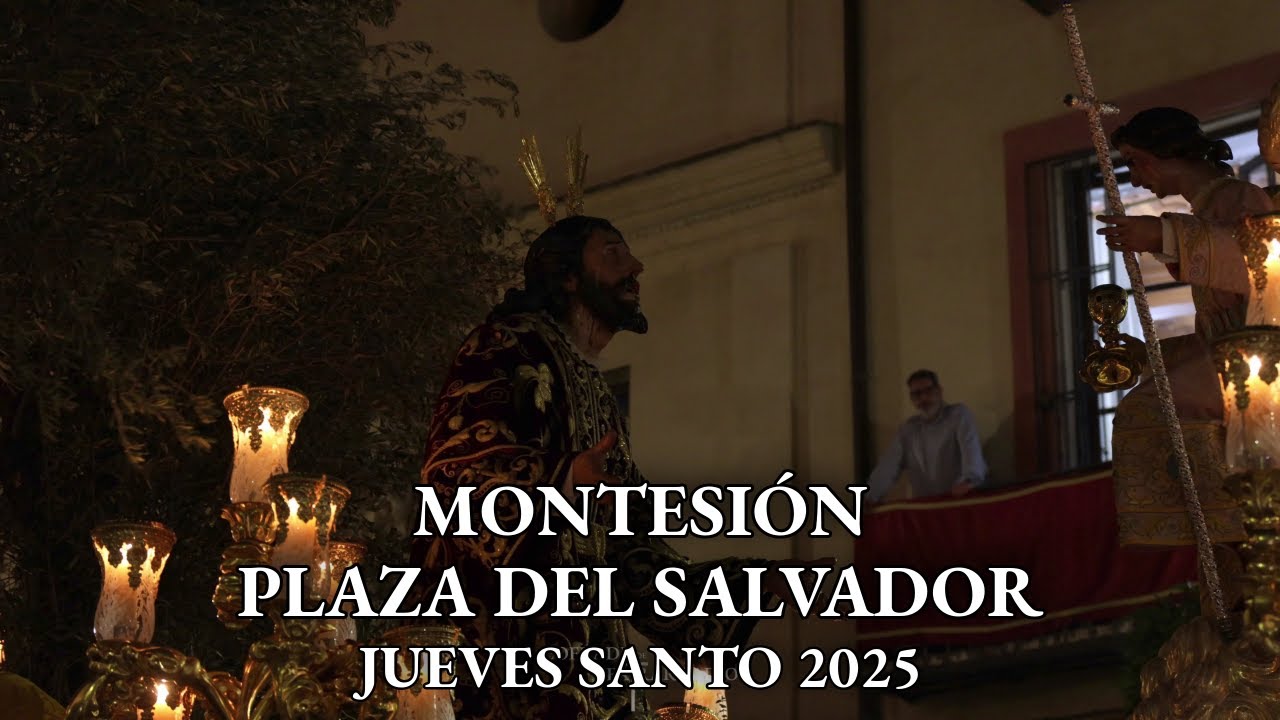 [4K] MONTESIÓN EN LA PLAZA DEL SALVADOR 2025