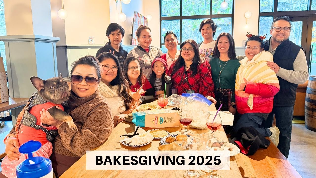 Holiday Baking Marathon 🎄 Holiday Baking: Stollen, Coffee Cake, and Layered Cake | Bakesgiving 2025