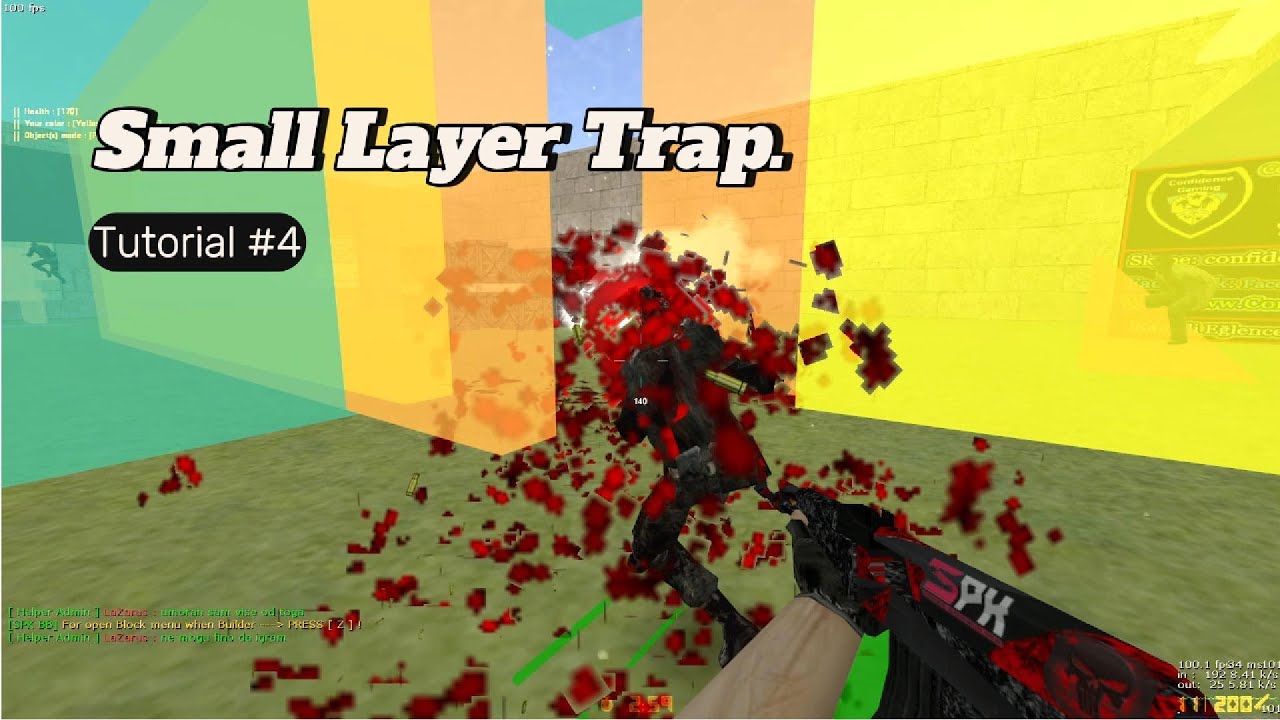 Counter Strike 1.6 BaseBuilder Mode - Small Layer Trap