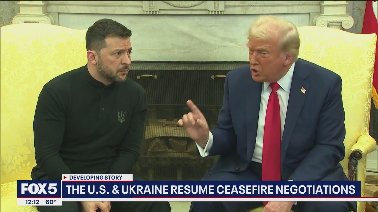 US and Ukraine resume ceasefire negotiations