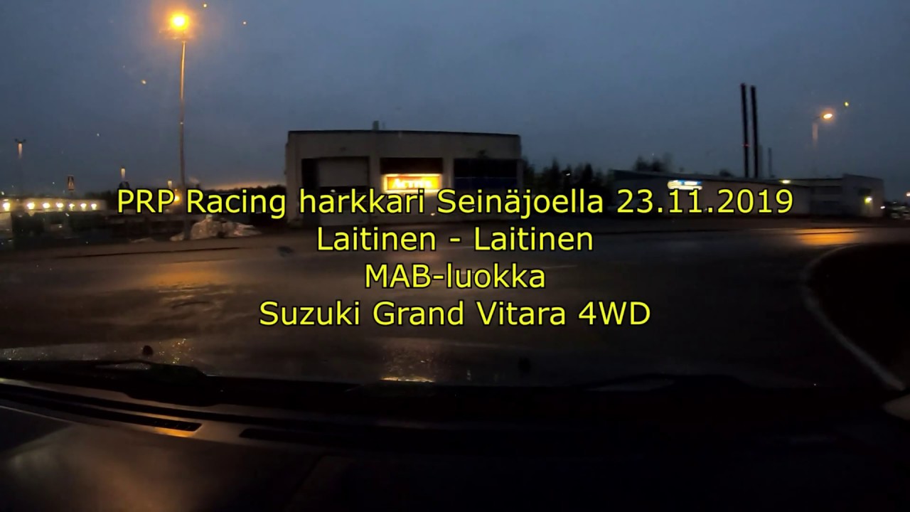 Autosuunnistus - PRP Racing AS harjoitusajo 23.11.2019