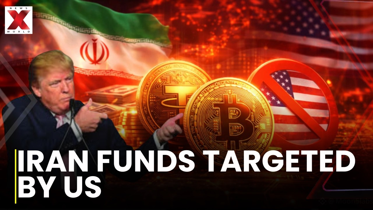 US blocks Iran crypto: Massive crypto crackdown targets Iran financial networks| NewsX World