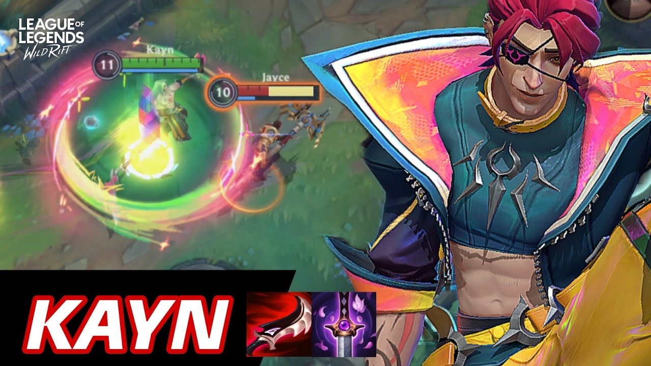 LA NUEVA SKIN DE KAYN HEARTSTEEL ES UNA LOCURA EN WILD RIFT 🤯