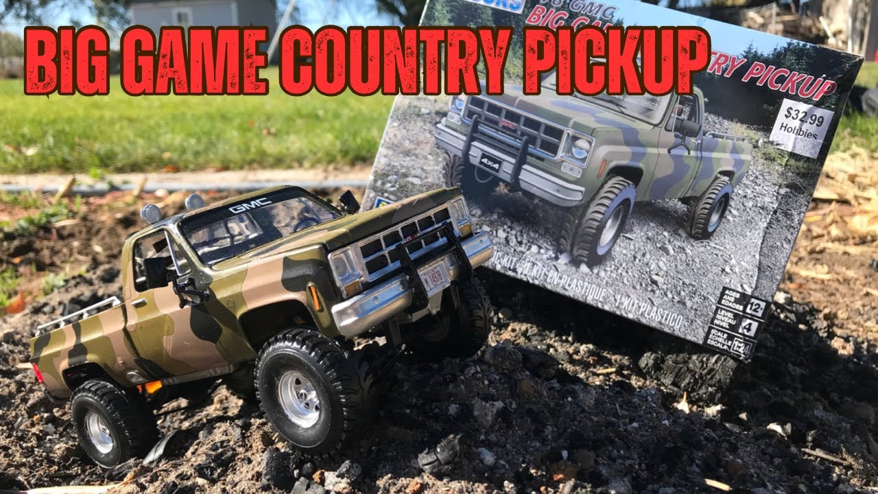 1978 GMC BIG GAME COUNTRY PICKUP - Relaxing Build & Tutorial (1:24 Scale Model Kit) by Revell