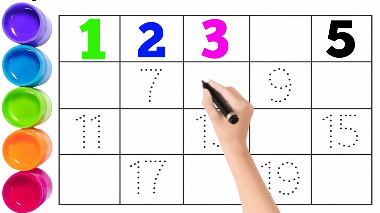 1 to 100 Counting for Kids | Learn Numbers 1–100 | Kids Learning Video