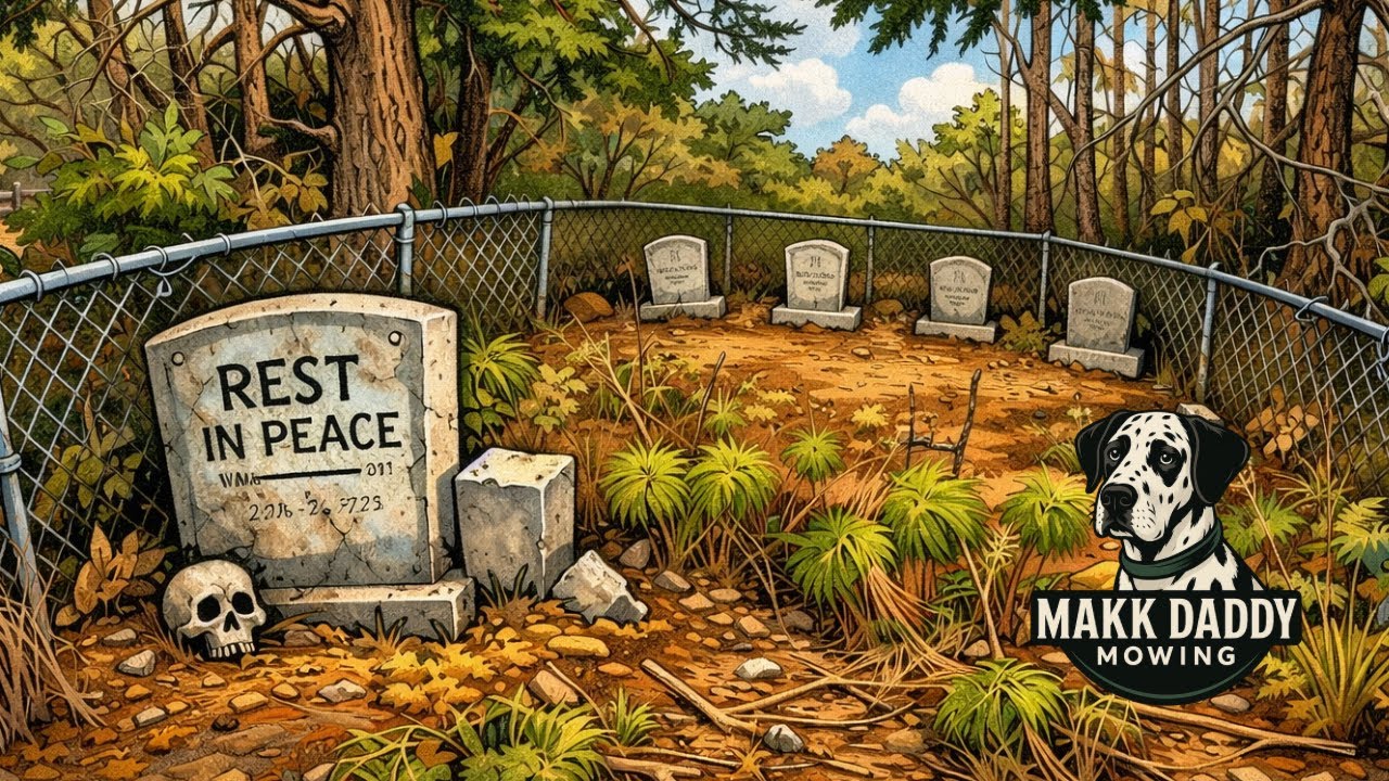 👉🏻 RESTORING a Family Friends Cemetery | Respecting Those Before Us