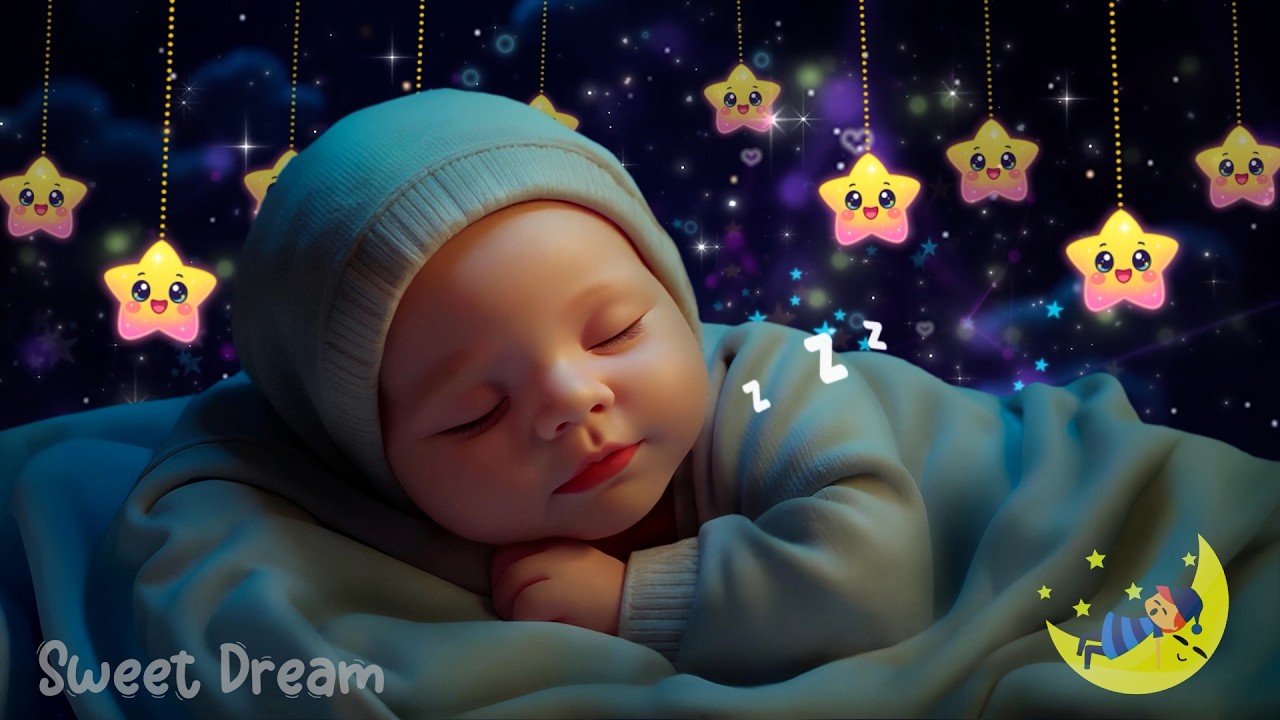 Instant Deep Sleep for Babies in 3 Minutes🌙Soothing Magic Music 💖Mozart & Brahms Lullabies