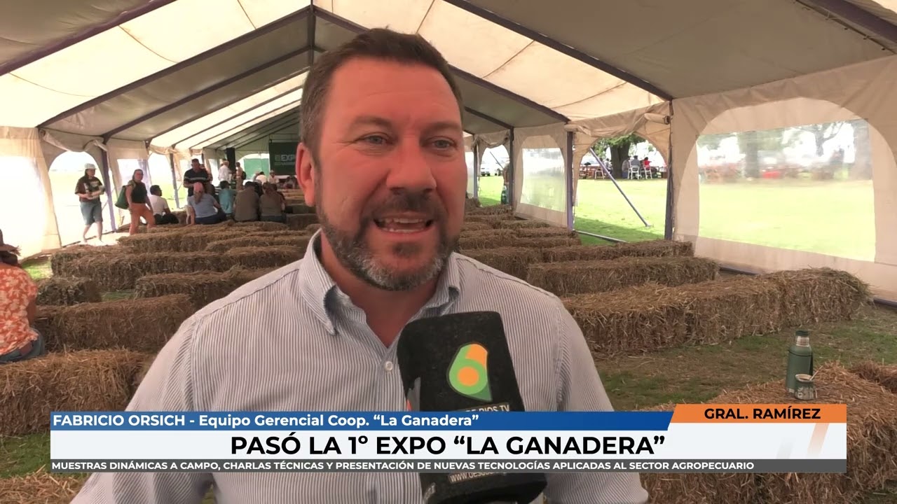 Ramirez - Pasó la 1º edición de la Expo La Ganadera