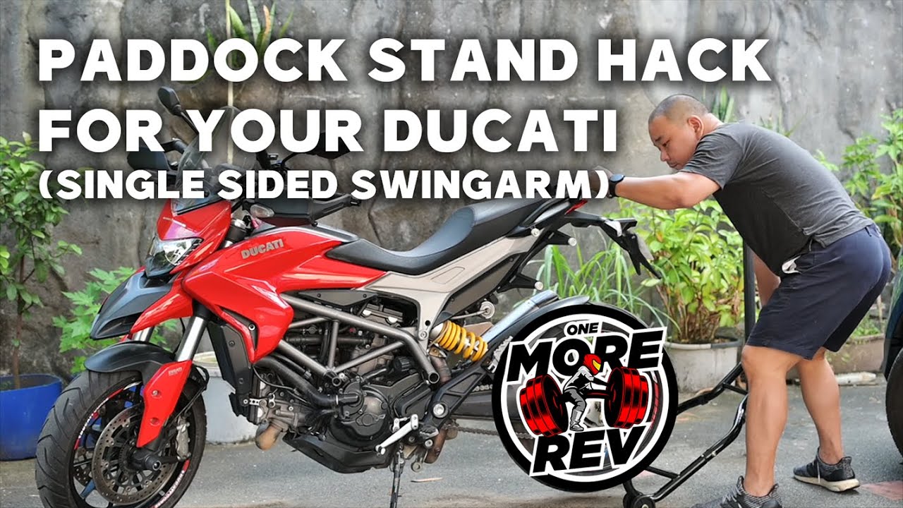 Paddock stand  for your Ducati on a budget