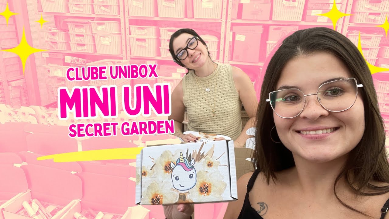 MONTANDO MINI UNI🦄✨SECRET GARDEN