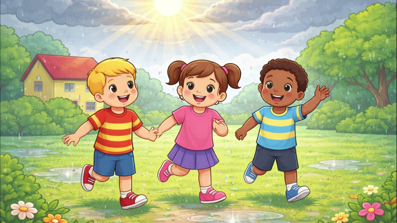 Rain, rain go away - Little Rain Song - Toddler TV