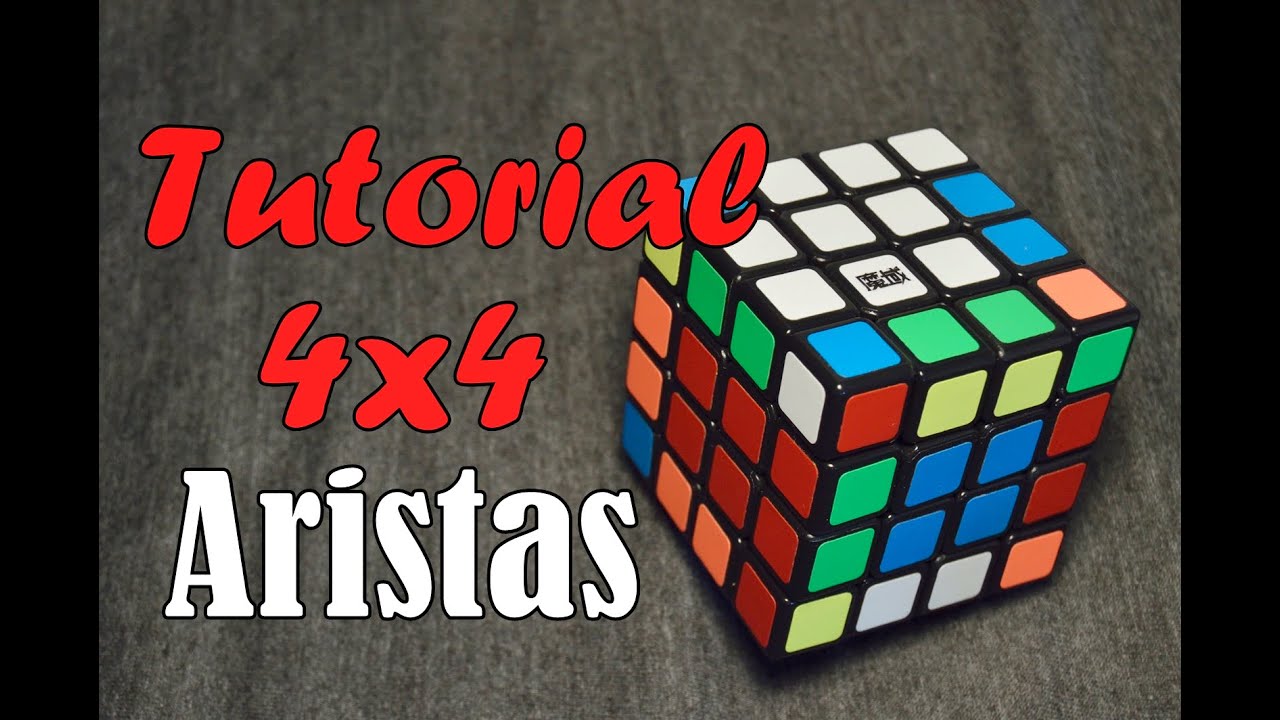 Tutorial Cubo 4x4: Aristas (Parte 2) Principiantes | Español | Rubik
