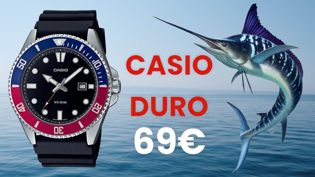 Casio Duro "Marlin" recensione. L' orologio fortezza